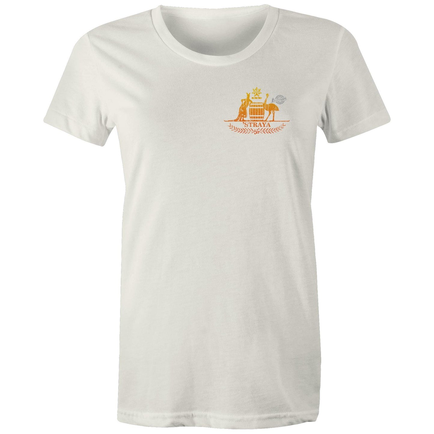 'Straya Gold breast print Womens Tee