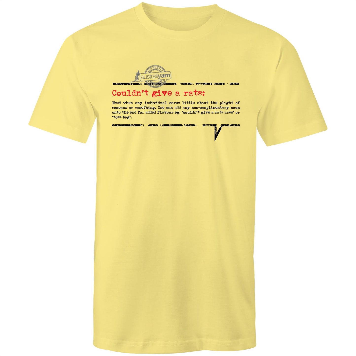 'Couldn't give a rats' Tee