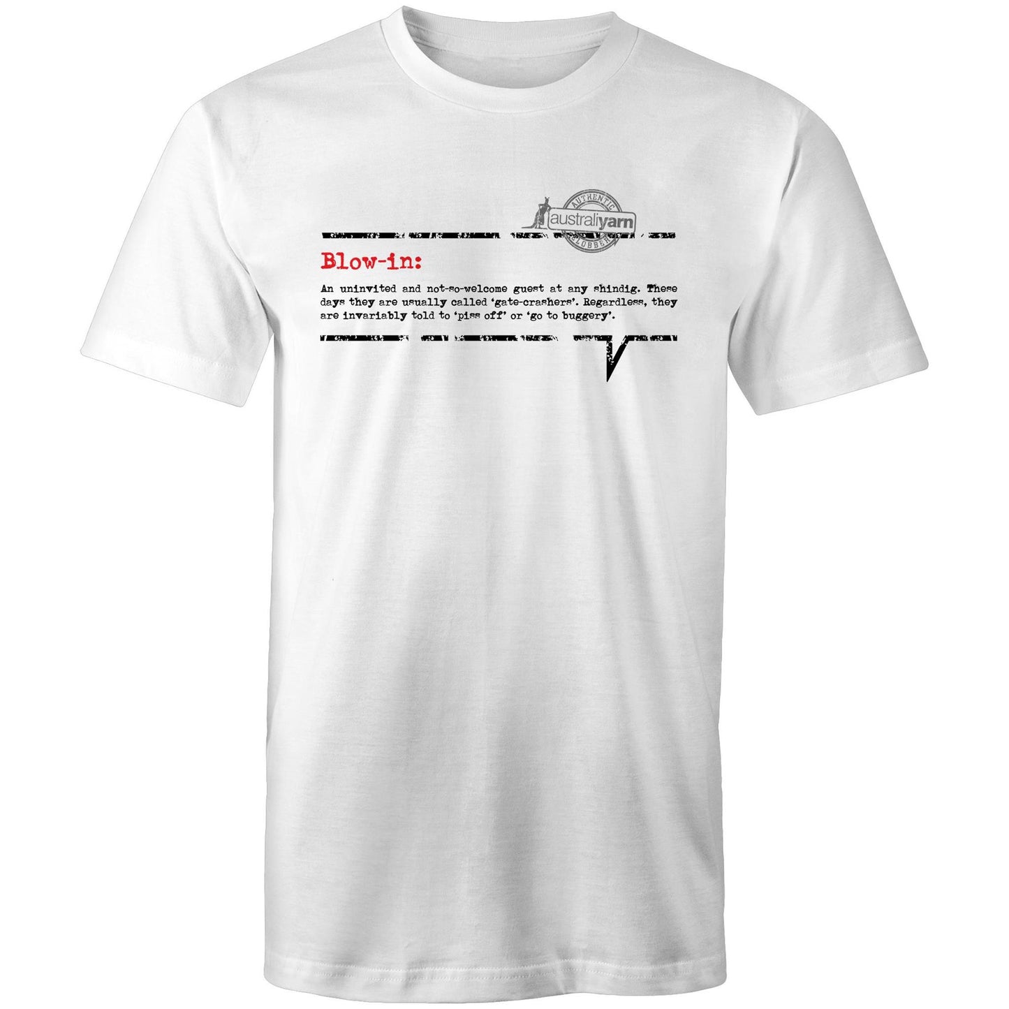 'Blow-in' Tee