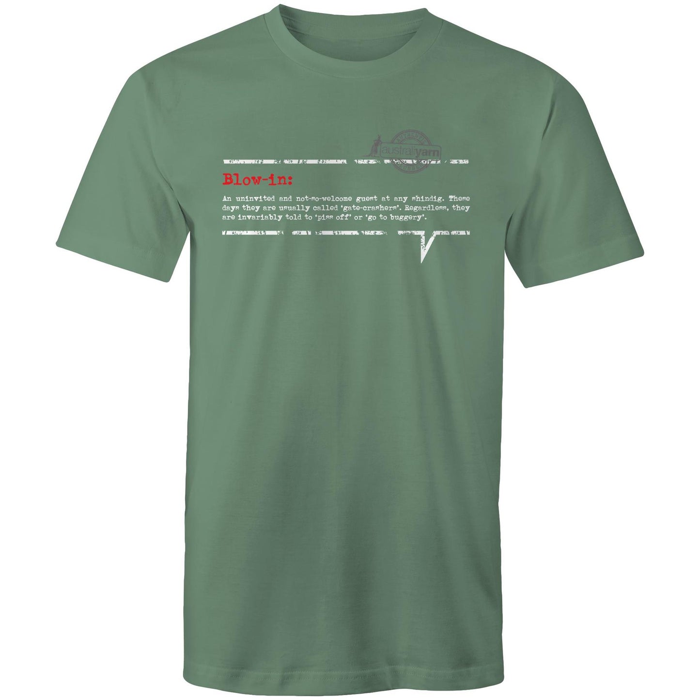 'Blow-in' Tee
