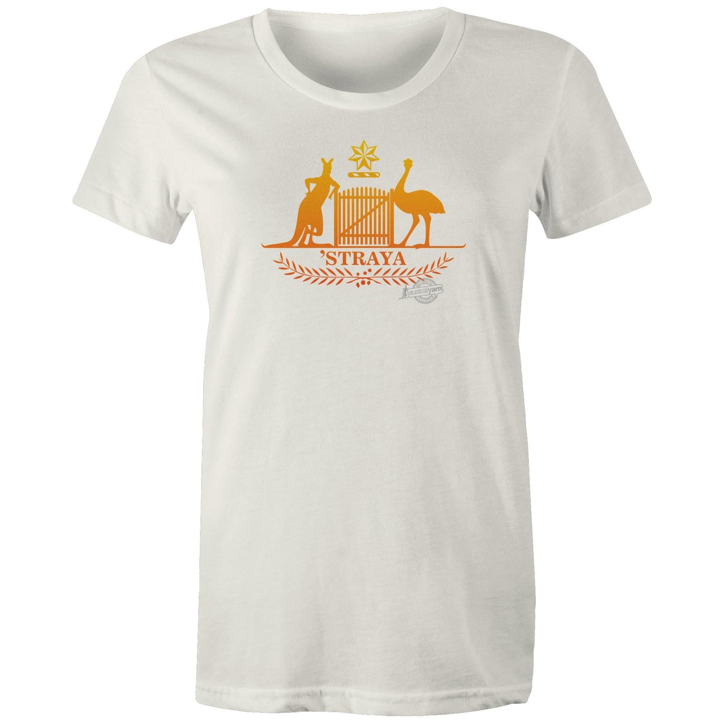 Shut the Gate CoA gold blend womens Tee