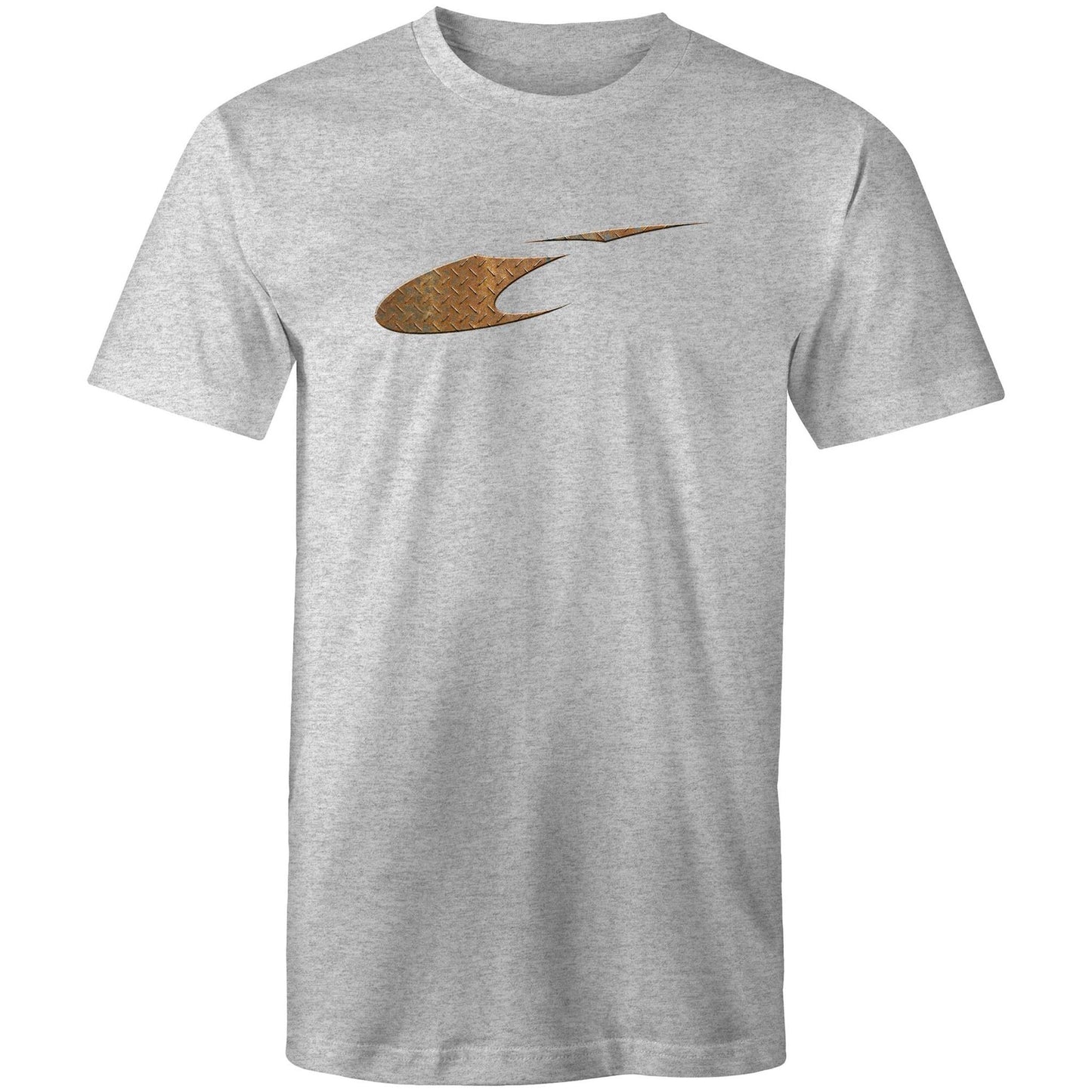 INTA device rusty metal Tee