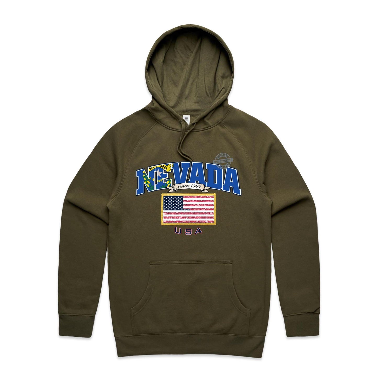 SnS Nevada state flag inner Hoodie