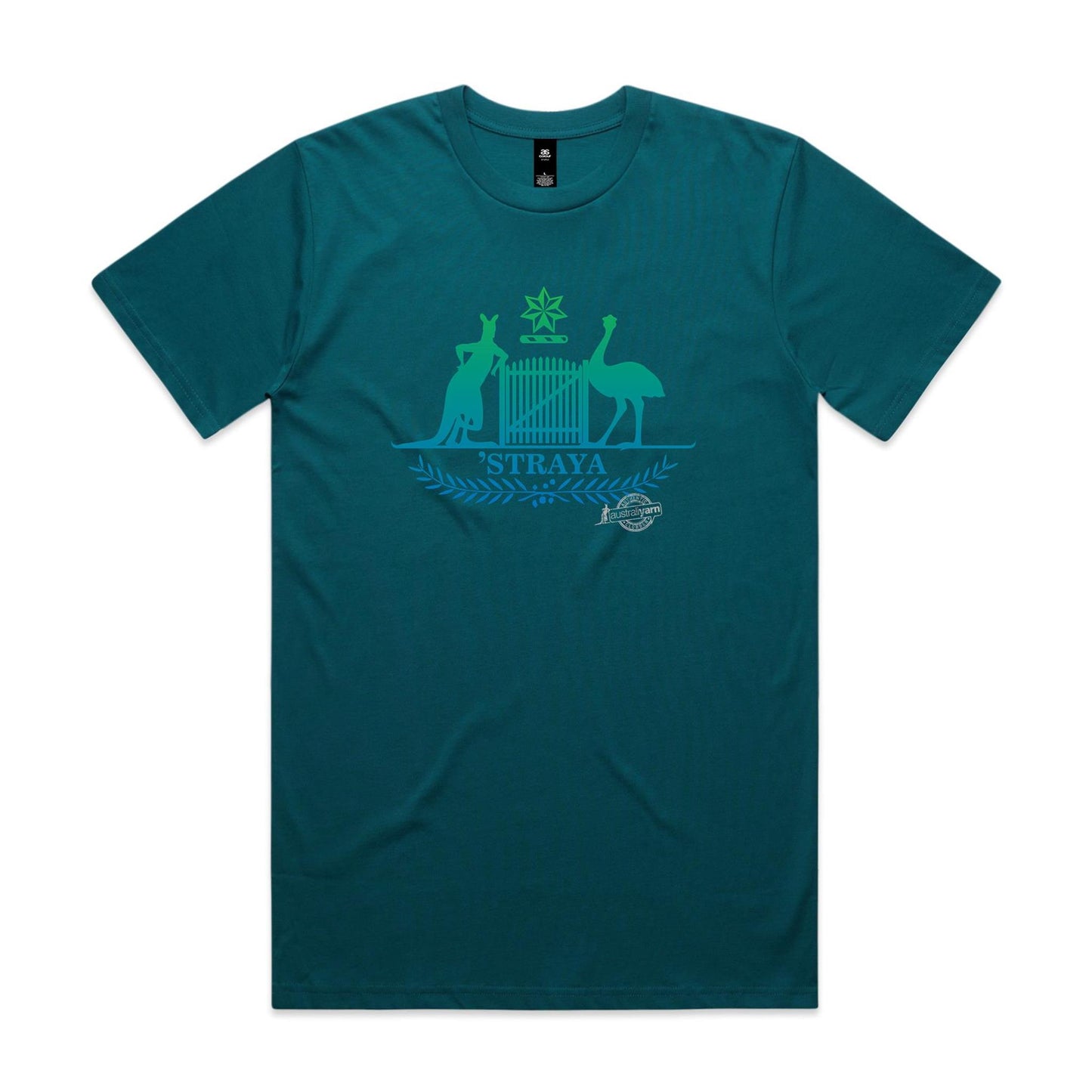 Shut the Gate CoA blue blend Tee