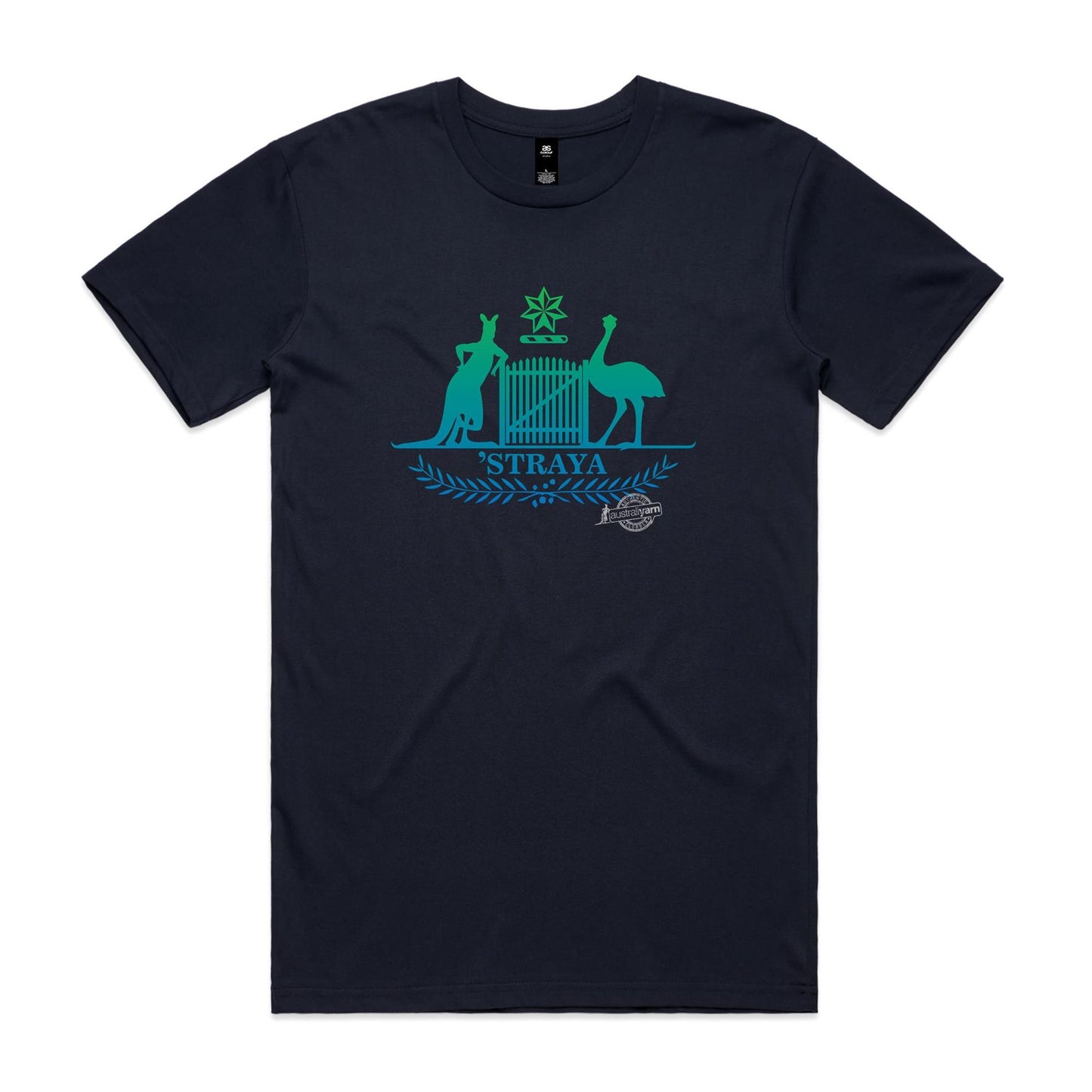 Shut the Gate CoA blue blend Tee