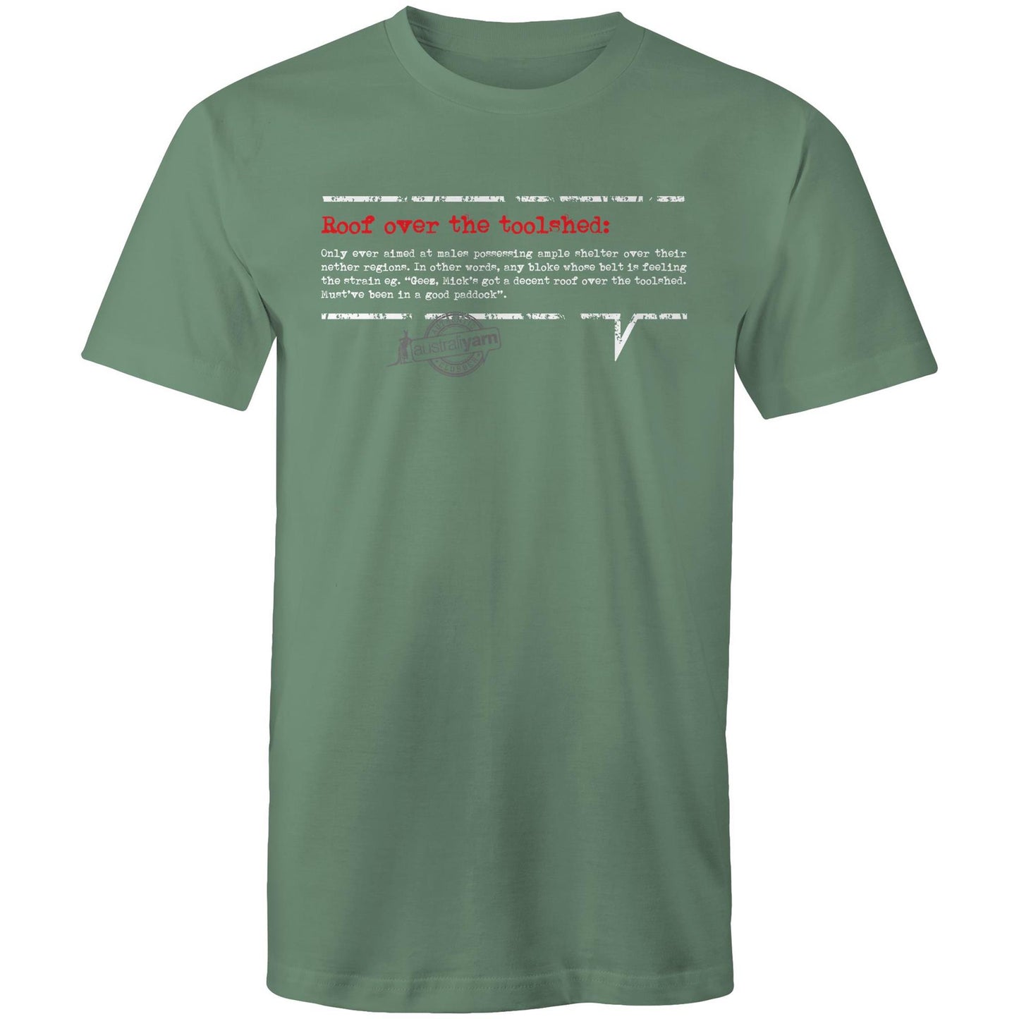 'Roof over the toolshed' Tee