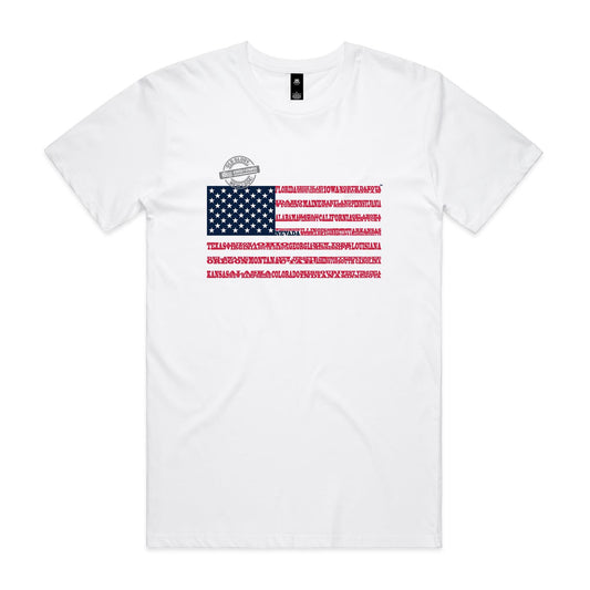 SnS Nevada color flag Tee