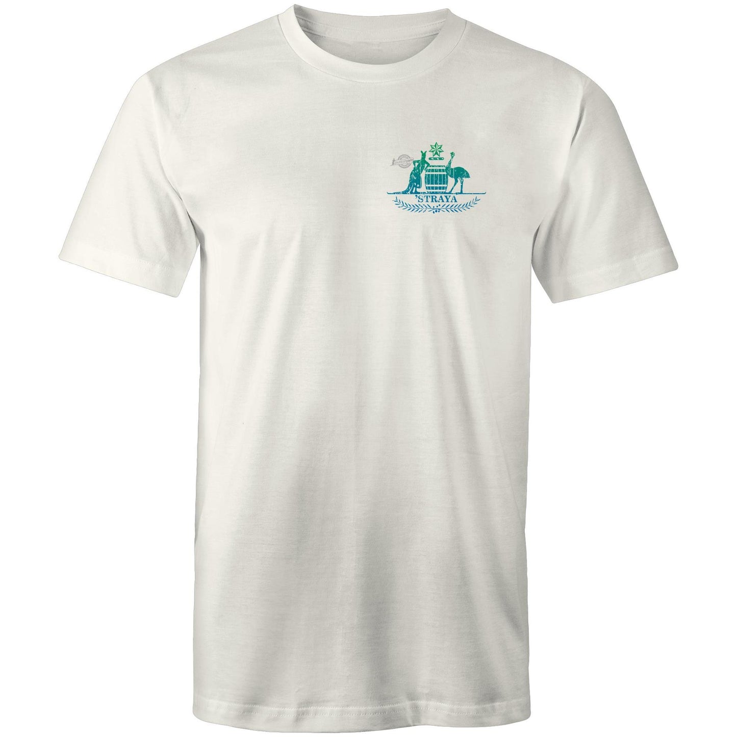 'Straya Blue breast print Tee