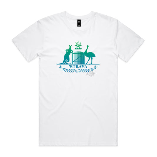 Shut the Gate CoA blue blend Tee