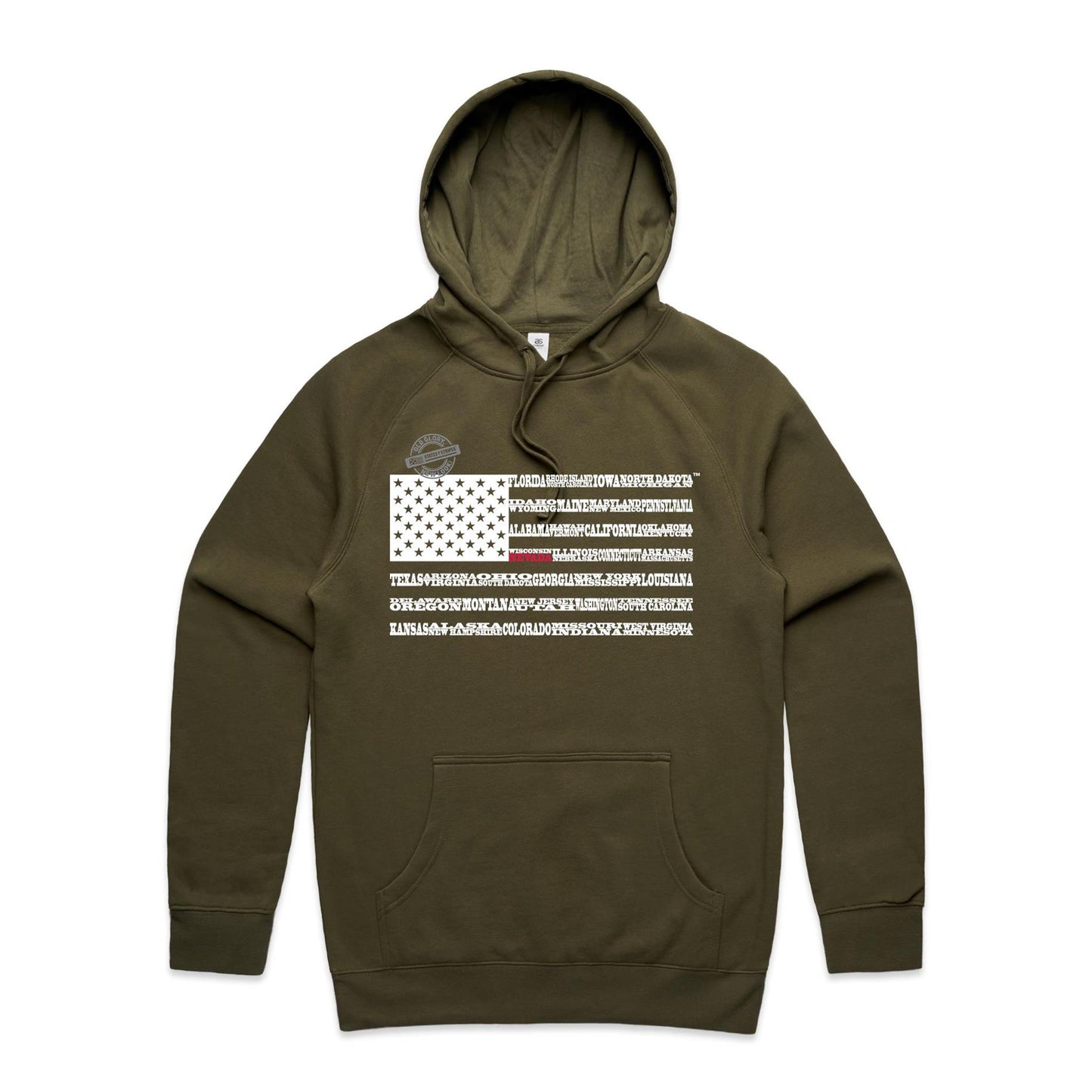 SnS White+Nevada highlight hoodie