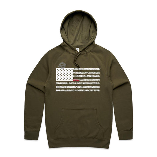 SnS White+Nevada highlight hoodie