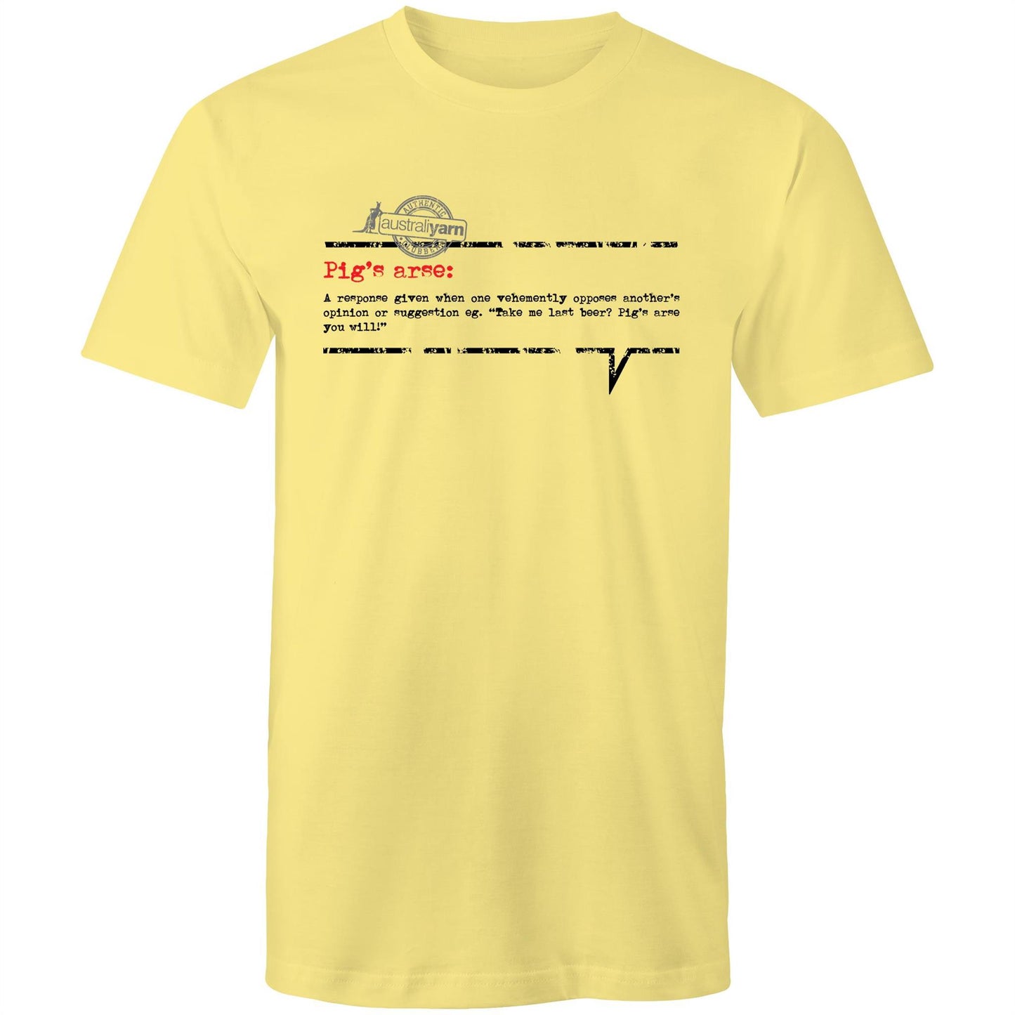'Pig's arse' Tee