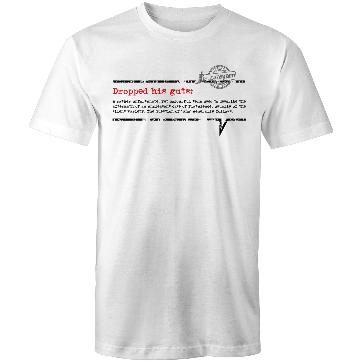 'Dropped his guts' Tee